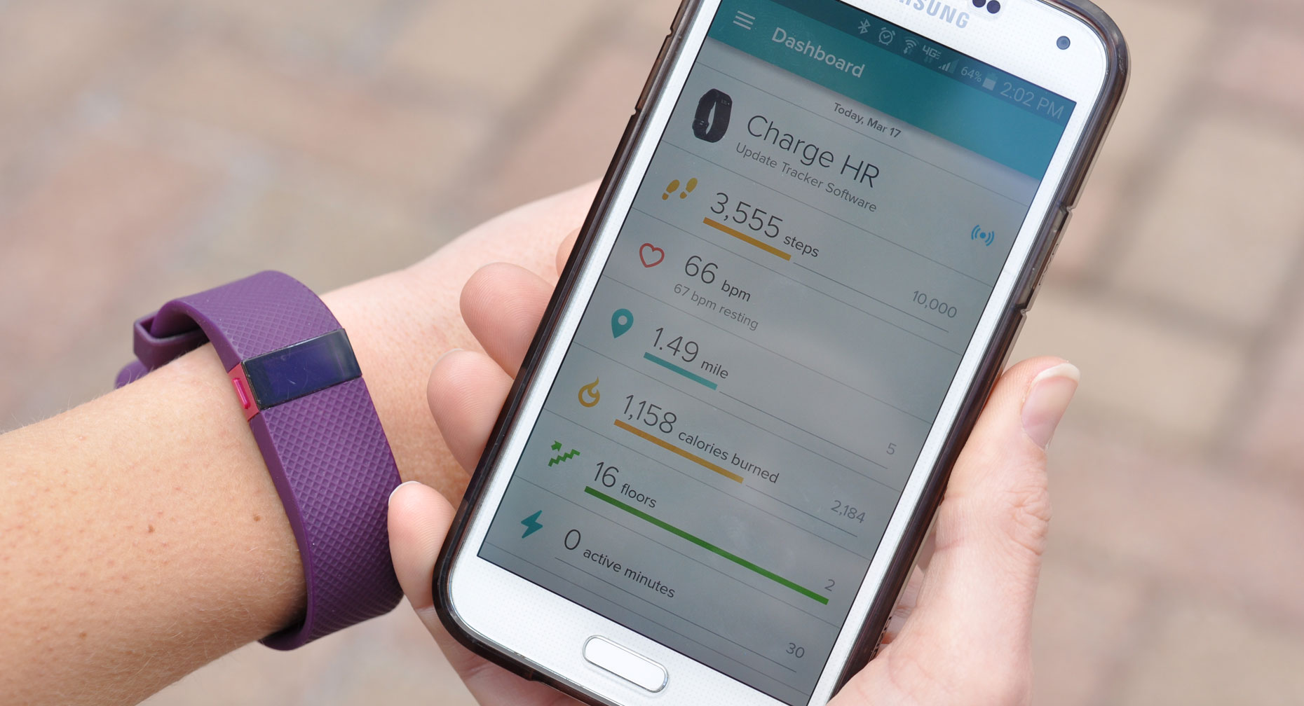 Fitness Trackers Help You Stay on Target - Large