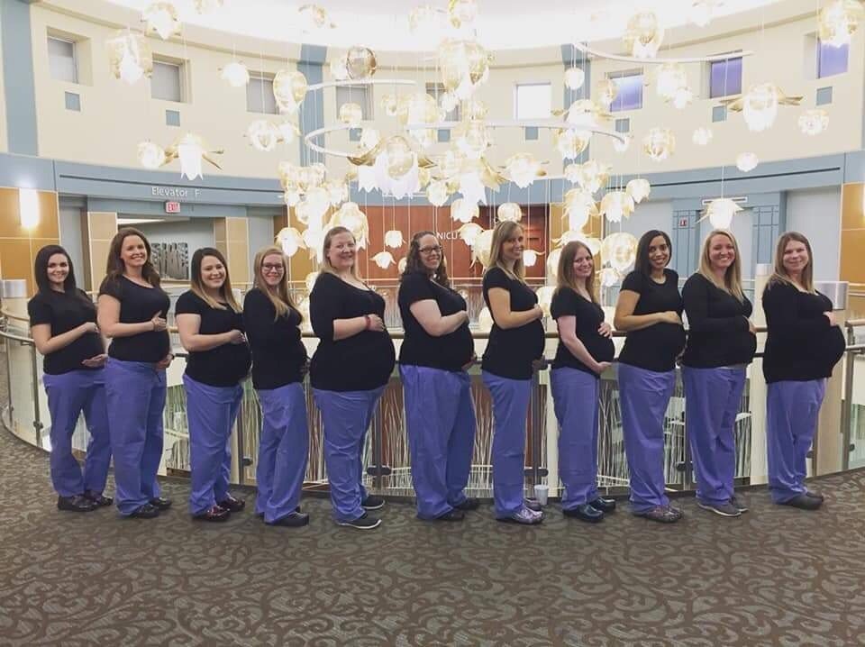 11 Miami Valley Hospital Nurses Pregnant At Once