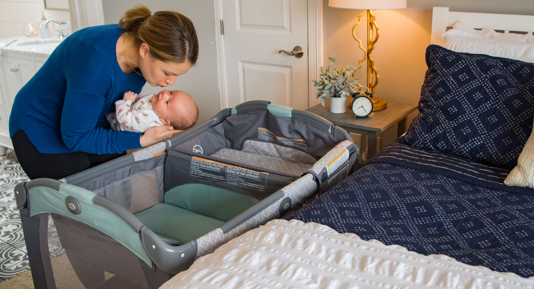 when to lower crib mattress aap